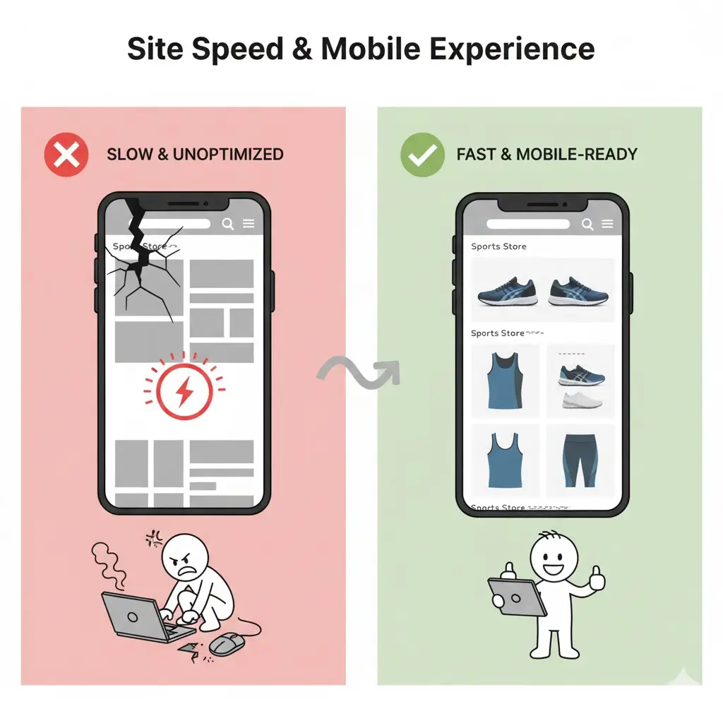 Site Speed & Mobile Experience